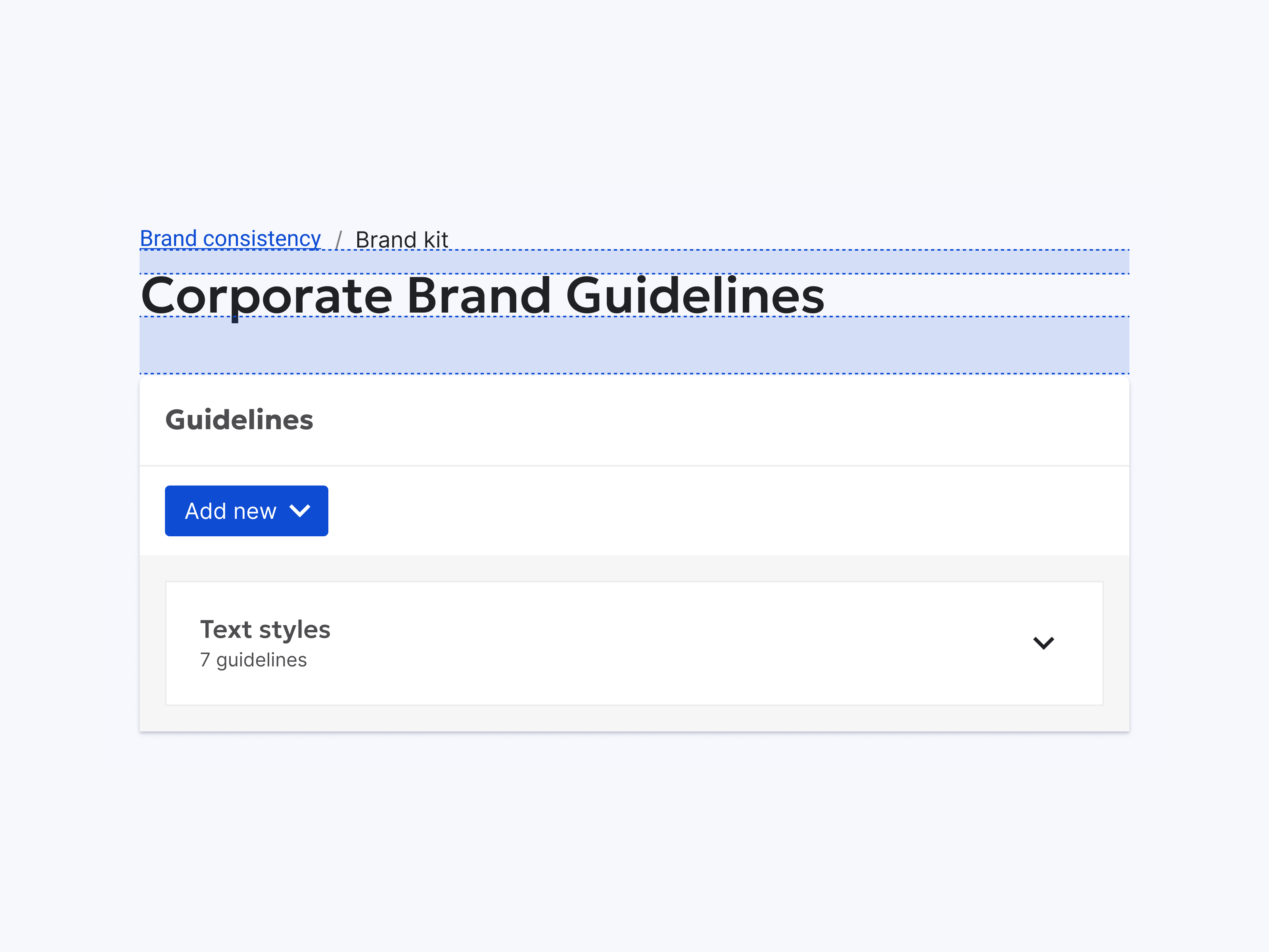 An example of a form
